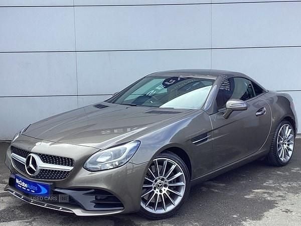 Used Mercedes SLC200 AMG line 184 HP (135 kW) 2017 Grey Cabriolet