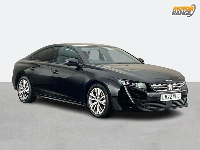 Black Used 2022 Peugeot 508 Allure Premium Hatchback | £14,495 (Fair price) - Image 1/4