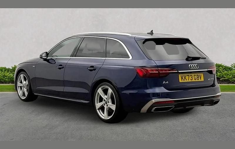 Used Audi A4 S-Line 204 HP (150 kW) 2024 Blue Estate