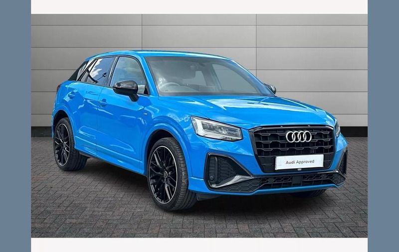 Blue Used 2022 Audi Q2 Black Edition SUV | £23,350 (Fair price) - Image 1/4