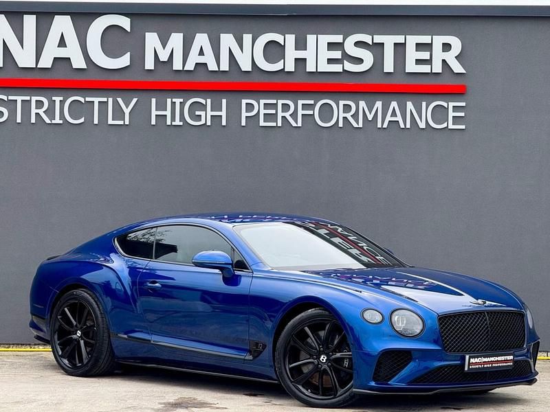 Used Bentley Continental 635 HP (467 kW) 2018 Blue Coupe
