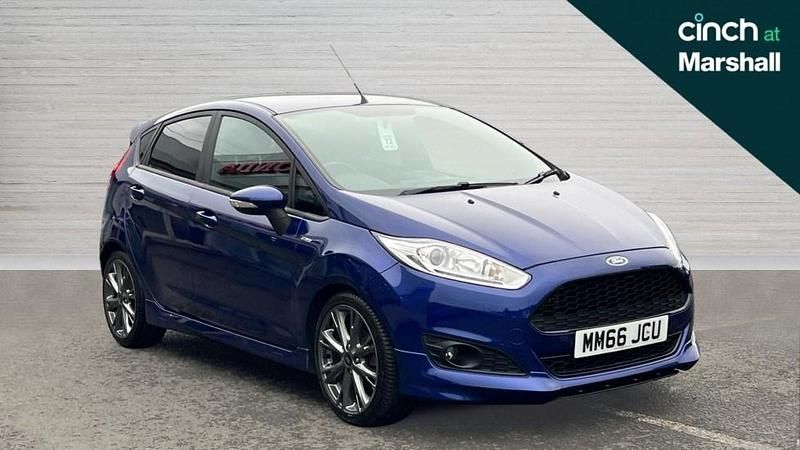 Blue Used 2016 Ford Fiesta ST-Line Hatchback | £7,826 (Fair price) - Image 1/4
