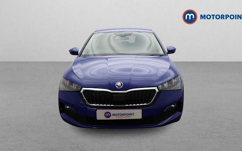 Used Skoda Scala SE 95 HP (69 kW) 2023 Blue Hatchback