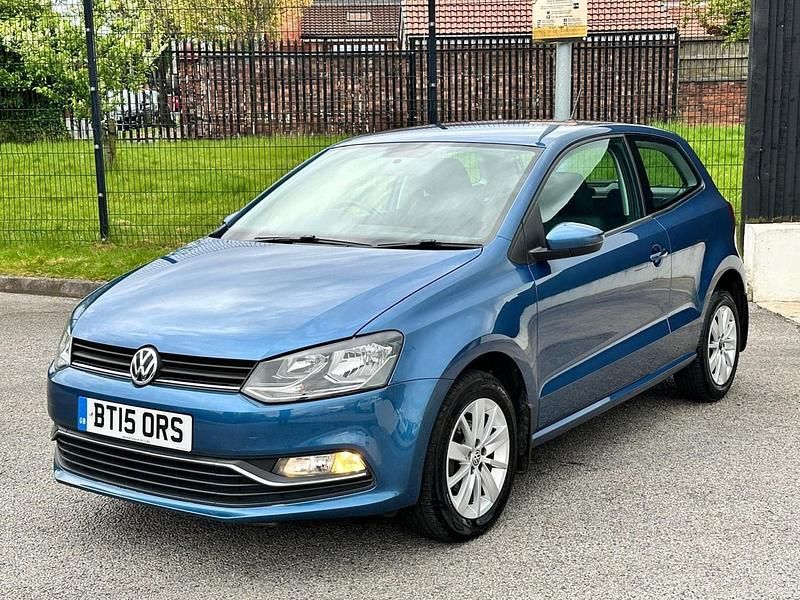 Used VW Polo SE 2015 Blue Hatchback