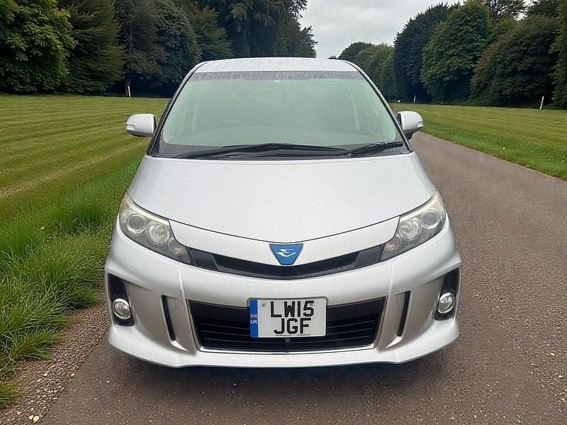 Used Toyota Estima Hybrid 2015 Silver MPV