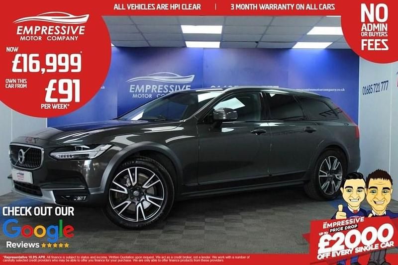 Grey Used 2017 Volvo V90 CC Pro Estate | £16,999 - Image 1/1