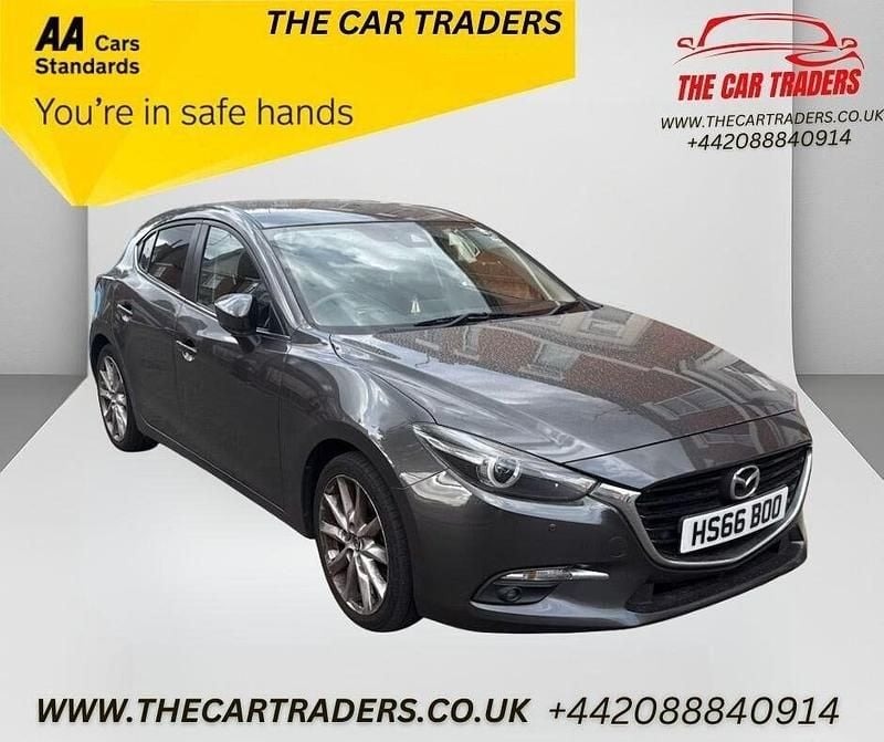 Grey Used 2016 Mazda 3 Inclusive Hatchback | £8,488 (Fair price) - Image 1/4