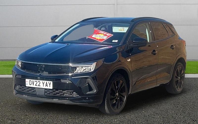 Used Vauxhall Grandland X GS Line 131 HP (96 kW) 2022 Black SUV