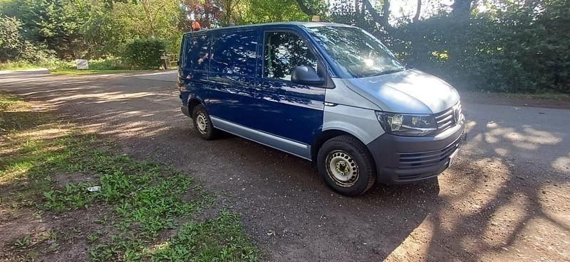 Blue Used 2018 VW T6 Startline Van | £10,995 (Good price) - Image 1/4