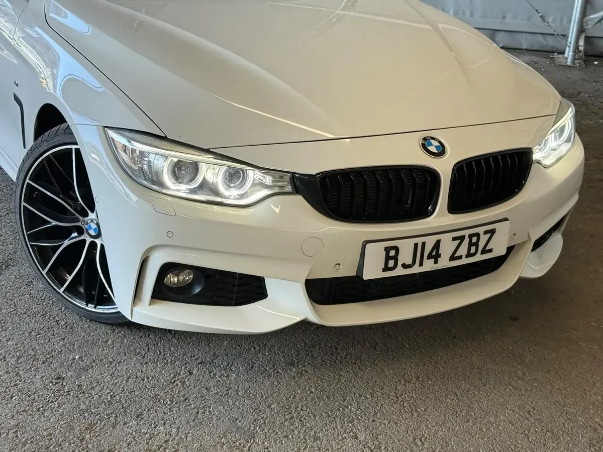 Used BMW 420 M Sport 2014 White Cabriolet