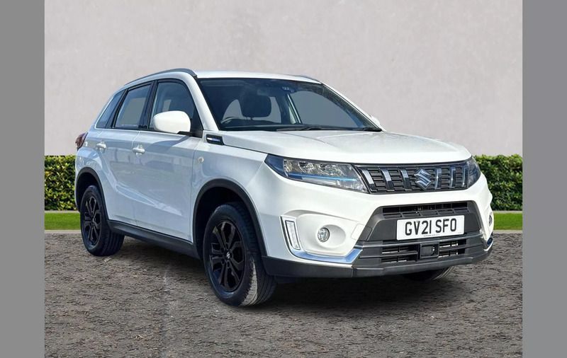 White Used 2021 Suzuki Vitara SZ4 SUV | £13,690 (Good price) - Image 1/4