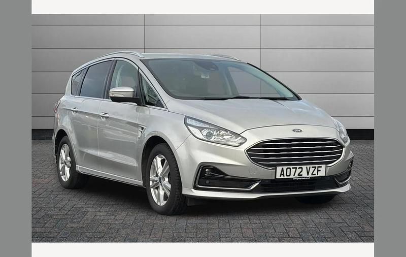Begagnad Ford S-MAX Titanium 190 HK (139 kW) 2022 Silver Minibuss