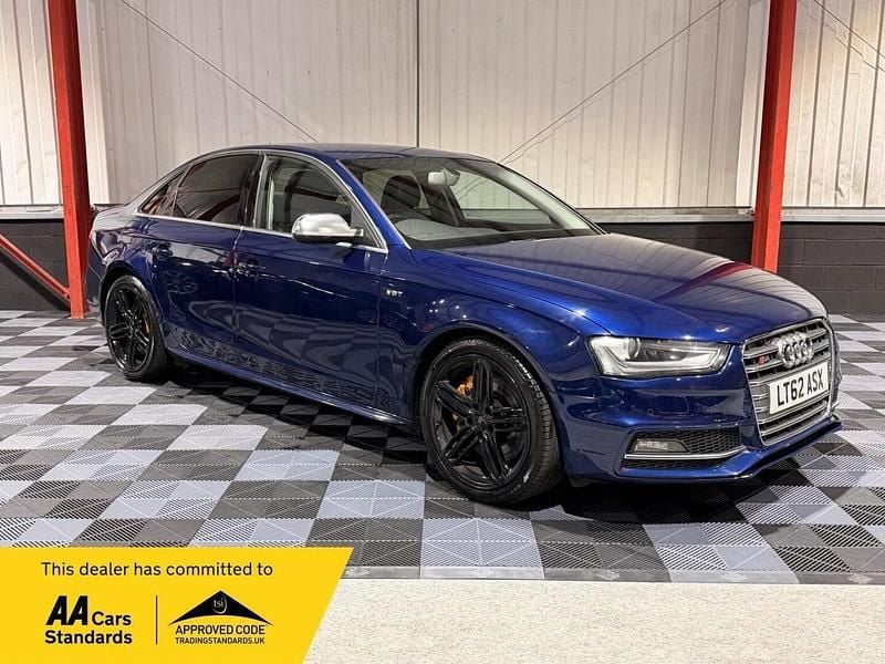 Used Audi S4 Comfort 333 HP (244 kW) 2012 Blue Sedan