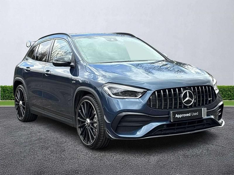 Used Mercedes GLA35 AMG Premium Plus 306 HP (225 kW) 2022 Blue SUV