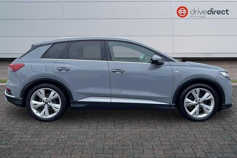 Used Audi Q4 e-tron S-Line 150 kW (204 HP) 2021 Grey SUV