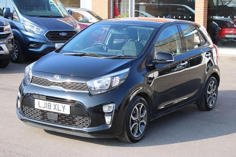 Used Kia Picanto 84 HP (61 kW) 2018 Black Hatchback