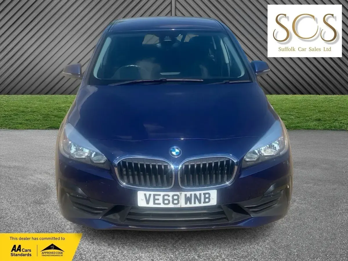 Used BMW 220 Active Tourer Comfort Edition 189 HP (139 kW) 2018 Blue MPV