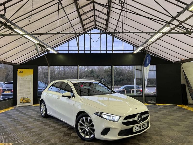 Used Mercedes A180 2019 White Hatchback