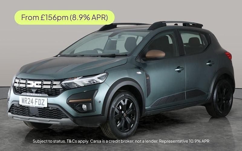 Green Used 2024 Dacia Sandero Extreme Hatchback | £11,943 (Good price) - Image 1/3