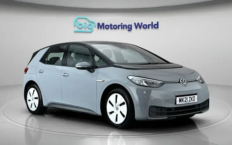 Used VW ID.3 Pro Performance 150 kW (204 HP) 2021 Grey Hatchback