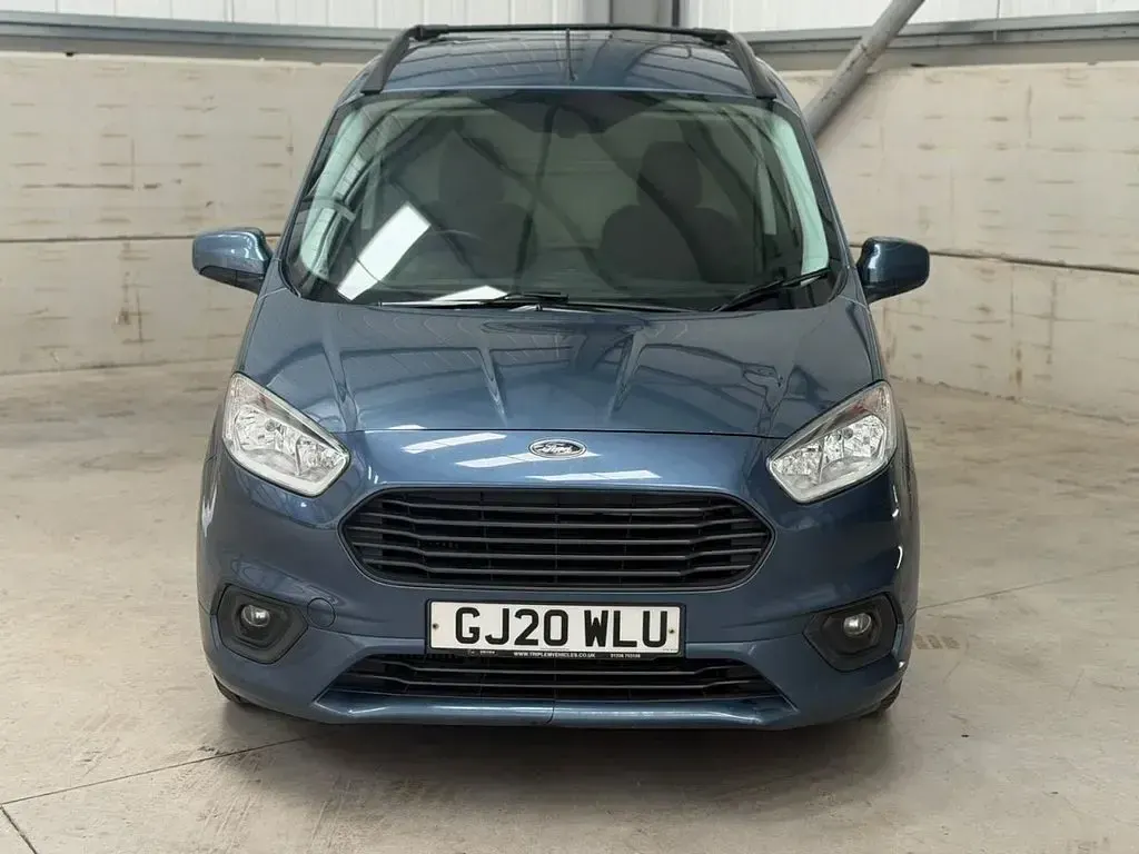 Used Ford Transit Limited 100 HP (73 kW) 2020 Blue Van