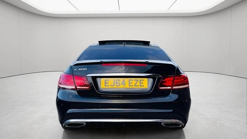 Used Mercedes E400 AMG line 2014 Black Coupe