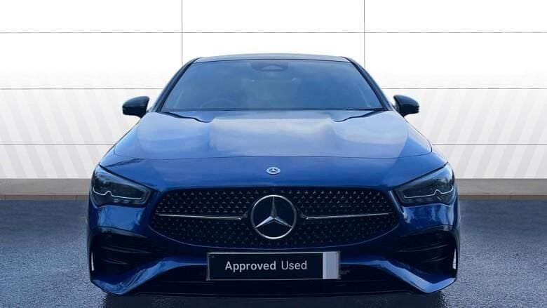 Used Mercedes CLA220 AMG Line Premium Plus 190 HP (139 kW) 2024 Blue Sedan