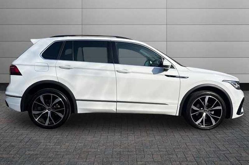 Used VW Tiguan R-line 150 HP (110 kW) 2022 White SUV