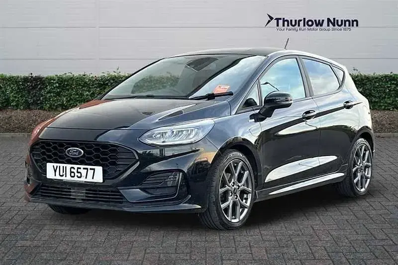 Usado Ford Fiesta ST-Line 100 CV (73 kW) 2022 Negro Utilitario