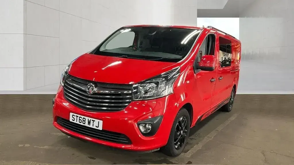 Used Vauxhall Vivaro 2018 Red