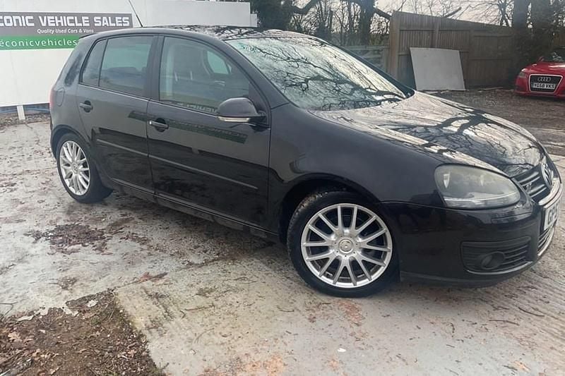 Used VW Golf V GT 2007 Black Hatchback