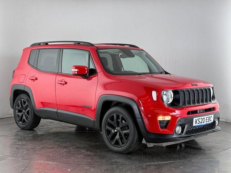 Red Used 2020 Jeep Renegade Night Eagle SUV | £11,750 (Fair price) - Image 1/3