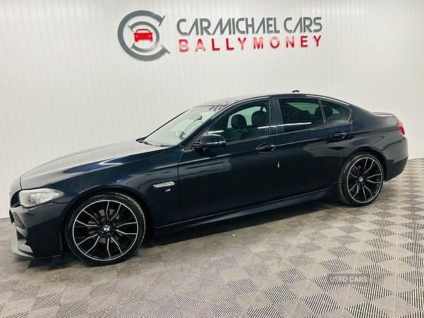 Black Used 2014 BMW 520 M Sport Sedan | £6,990 (Fair price) - Image 1/4