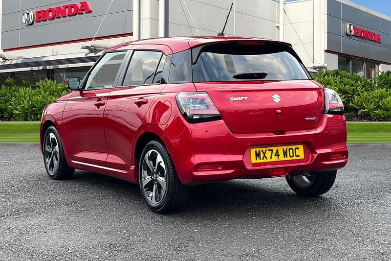 Used Suzuki Swift 2024 Red Hatchback