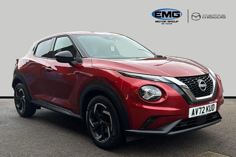 Used Nissan Juke N-Connecta 114 HP (83 kW) 2022 Red SUV