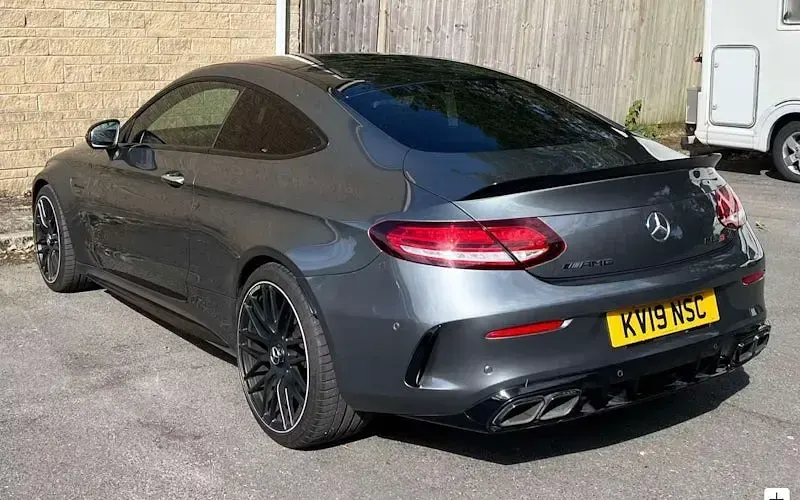Used Mercedes C63S AMG Premium Plus 510 HP (375 kW) 2019 Grey Coupe