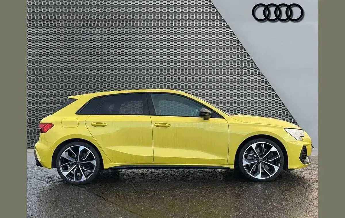 Used Audi S3 Sportback Black Edition 333 HP (244 kW) 2025 Yellow Hatchback