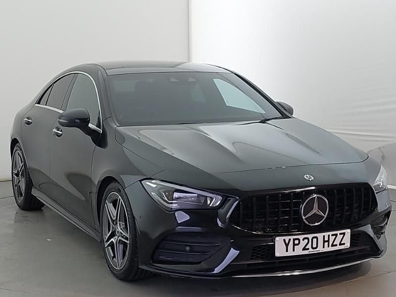 Black Used 2020 Mercedes CLA180 AMG Line Premium Plus Sedan | £20,998 (Fair price) - Image 1/4