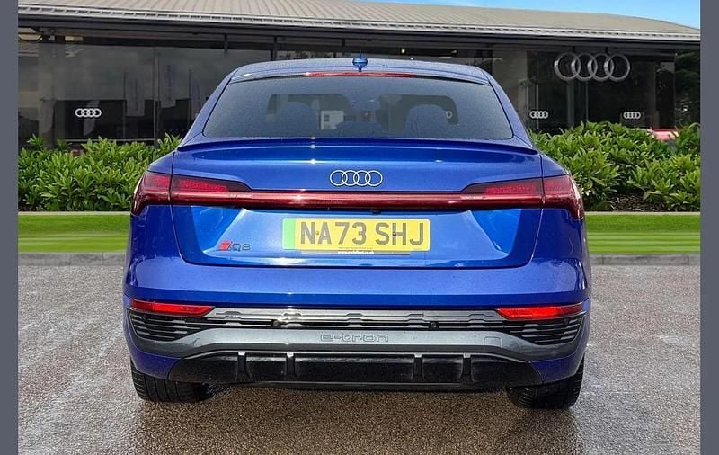 Used Audi Q8 e-tron S-Line 300 kW (408 HP) 2023 Blue SUV