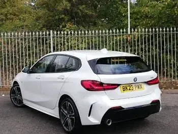 Used BMW 118 M Sport 136 HP (100 kW) 2023 White Hatchback
