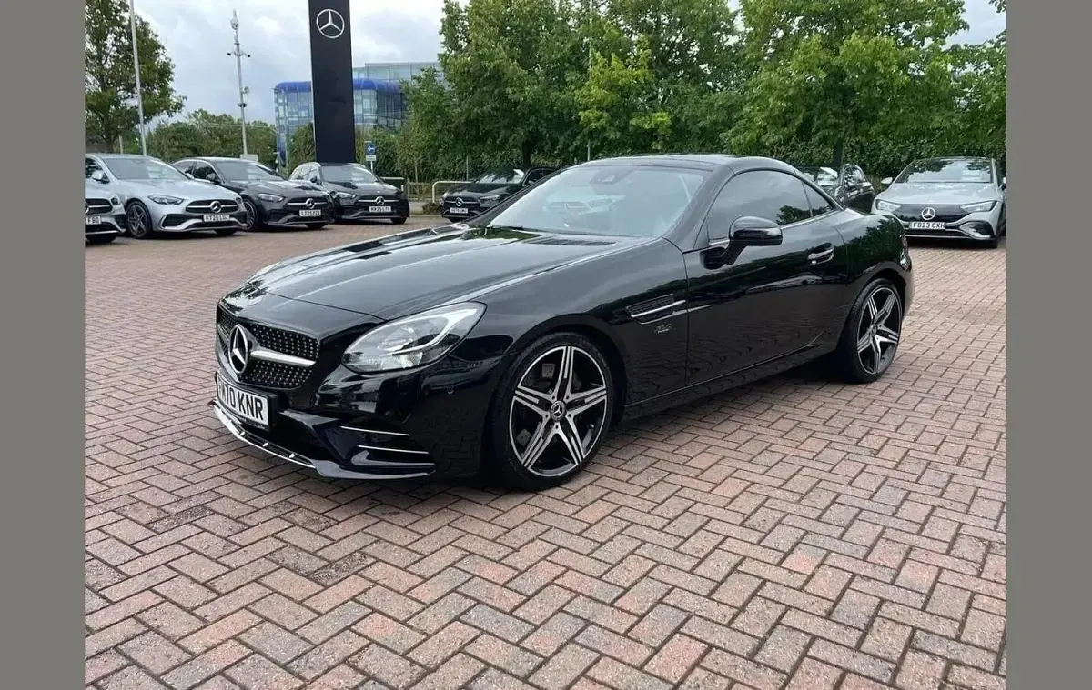 Used Mercedes SLC200 Edition 184 HP (135 kW) 2020 Black Cabriolet