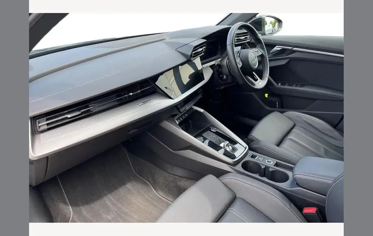 Used Audi A3 S-Line 110 HP (80 kW) 2024 Black Hatchback