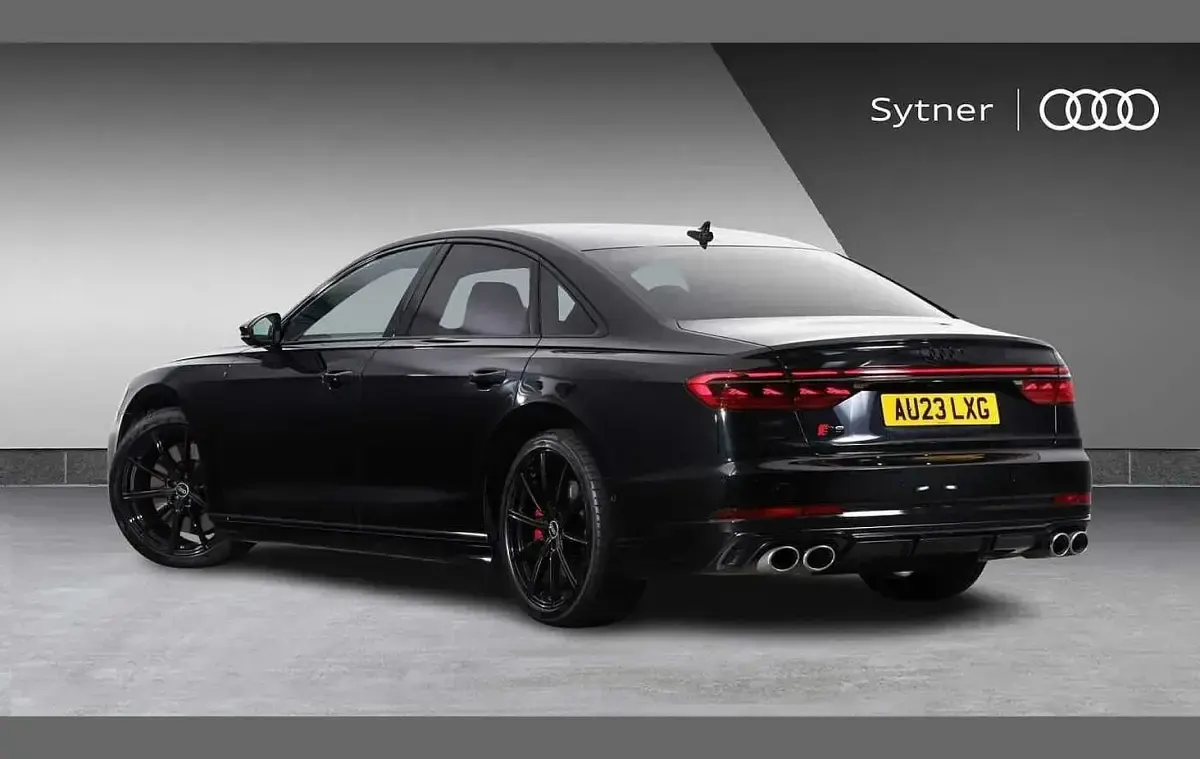 Used Audi A8 Black Edition 563 HP (414 kW) 2023 Black Sedan