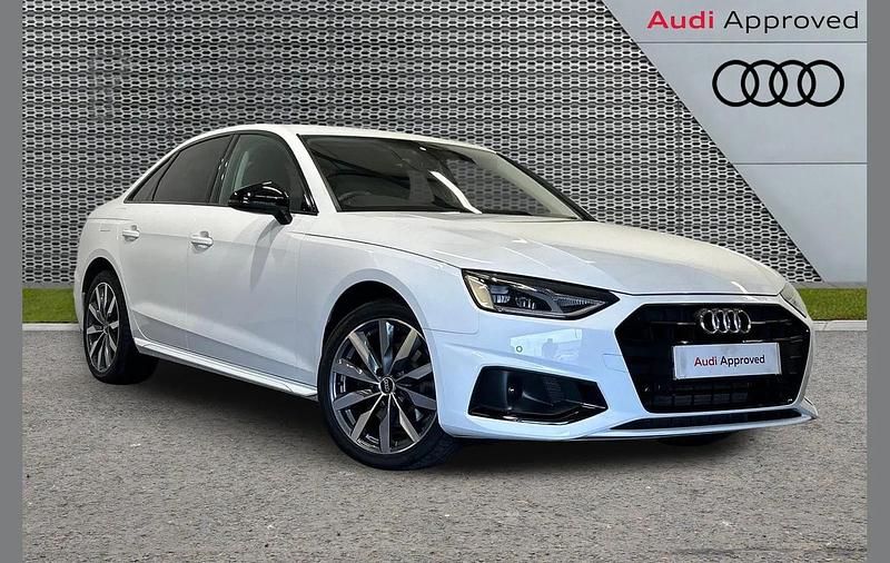 Used Audi A4 Sport 147 HP (108 kW) 2022 White Sedan