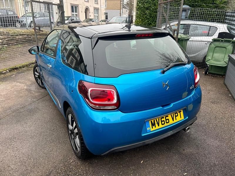 Used DS Automobiles DS3 Chic 2016 Blue Hatchback