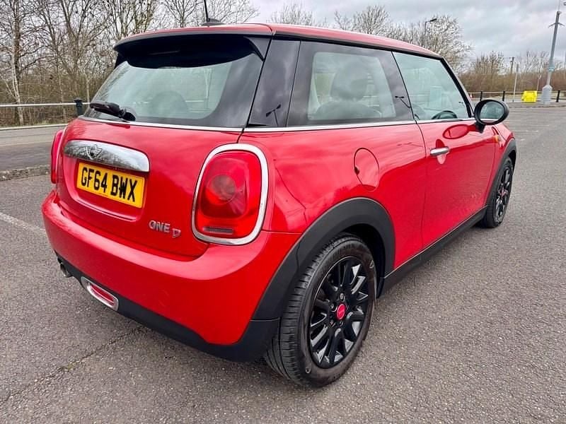 Used Mini One D 95 HP (69 kW) 2014 Red Hatchback