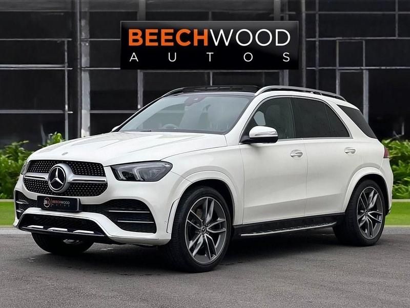 Used Mercedes GLE400 AMG line 2019 White SUV