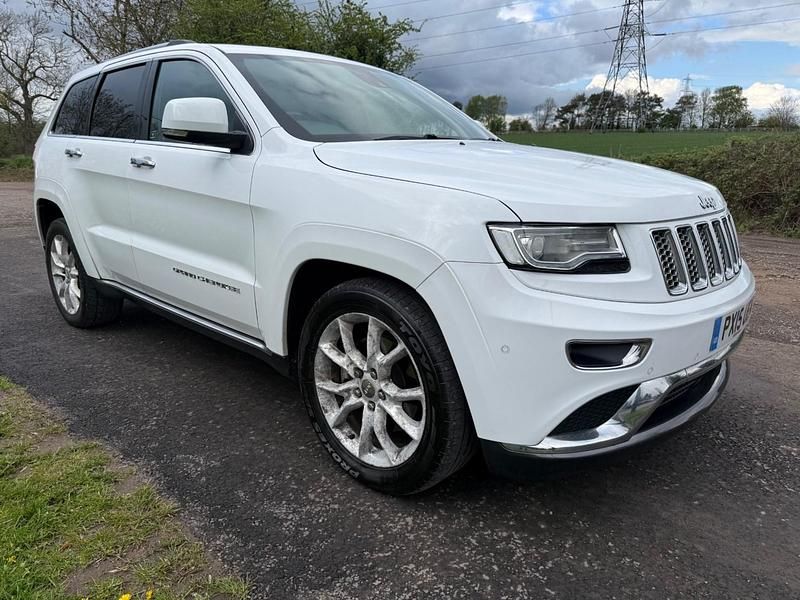 Used Jeep Grand Cherokee Summit 243 HP (178 kW) 2015 White SUV