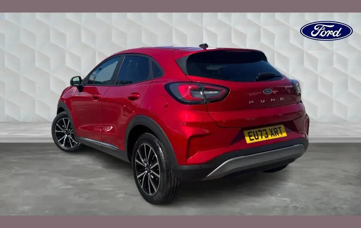 Used Ford Puma Titanium 125 HP (91 kW) 2023 Red SUV