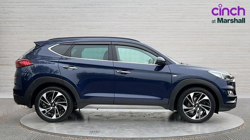 Used Hyundai Tucson Premium SE 185 HP (136 kW) 2019 Blue SUV